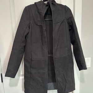 Lululemon Athletica Black Everyday Trench Coat
